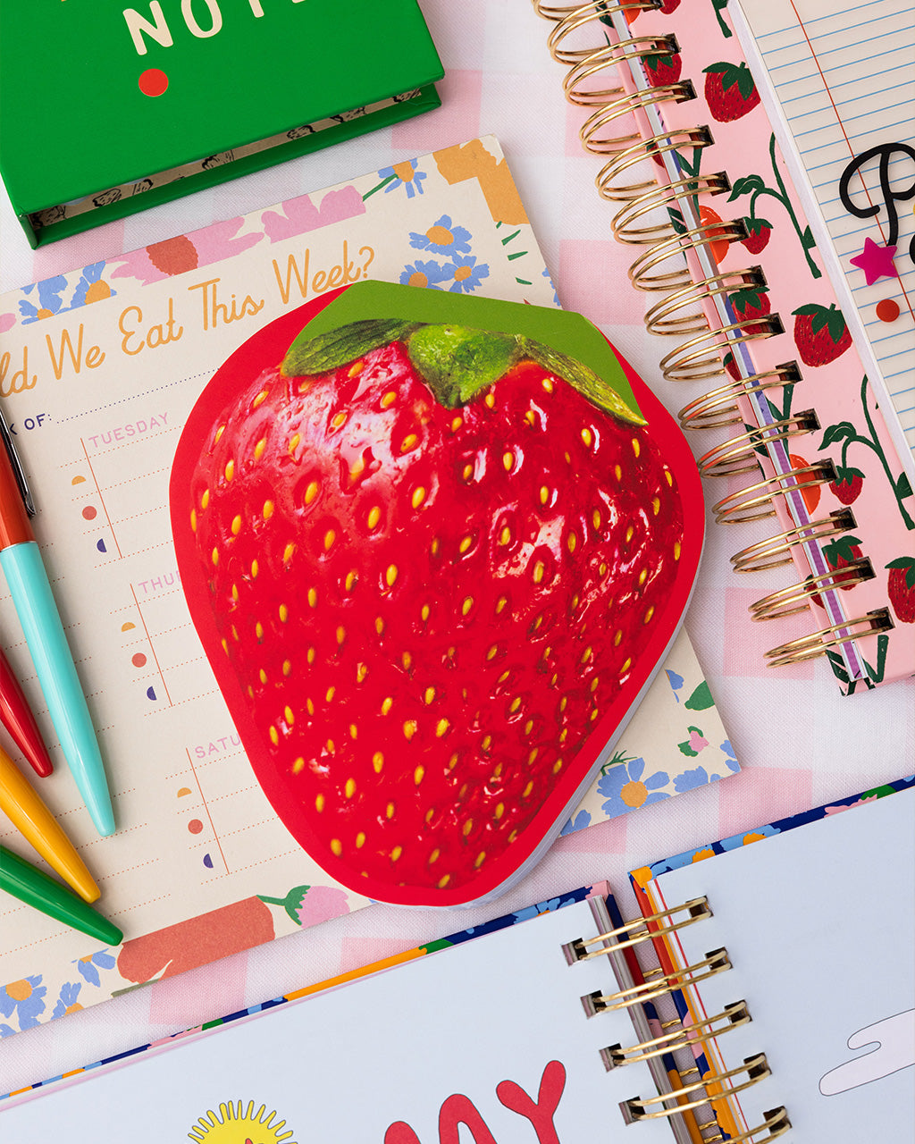 Strawberry Notepad | Cute Novelty Notepad | ban.do