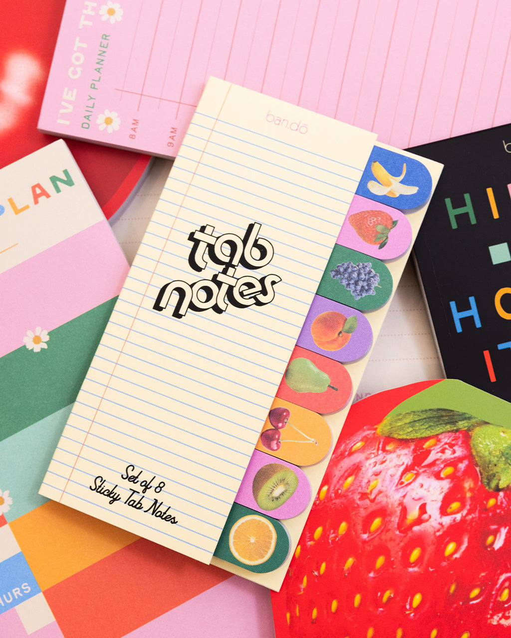Sticky Tab Notes – Fruits | Colorful Page Markers | ban.do