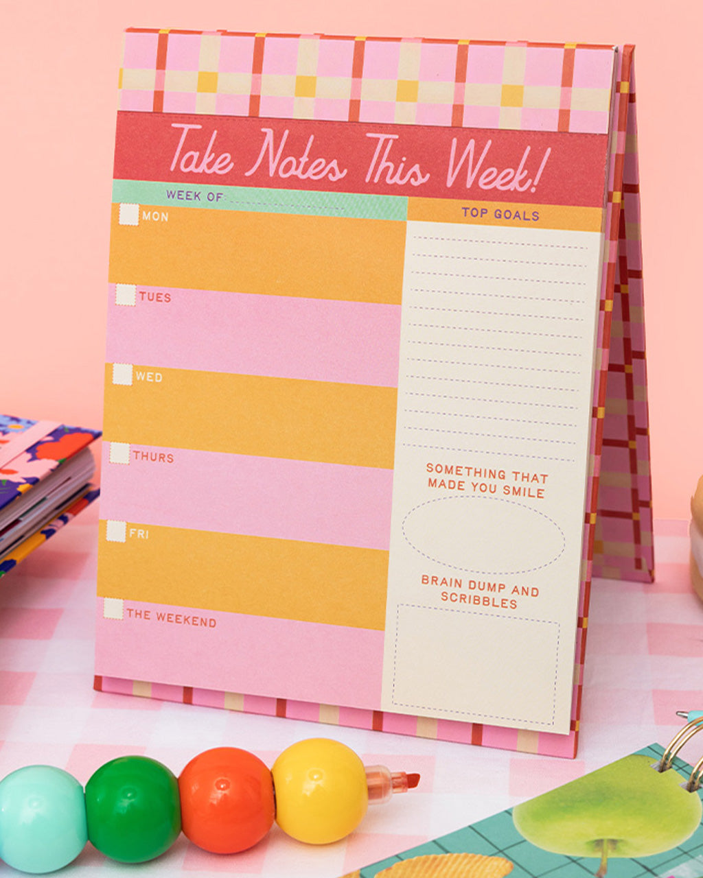 Week to Week Desk Planner | Take Notes This Week | ban.do