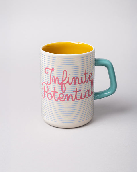 ban.do Ceramic Mug- Infinite Potential,White