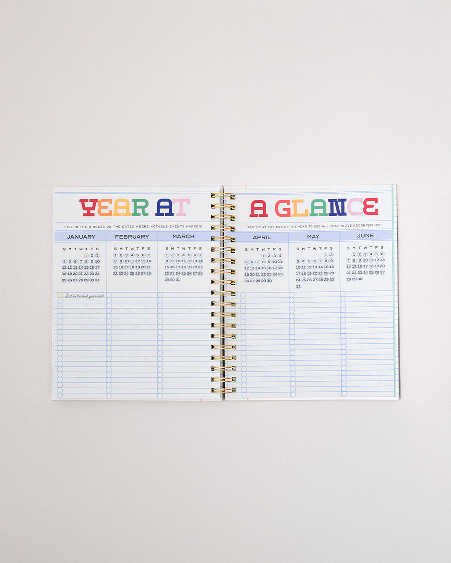 interior year at glance pages