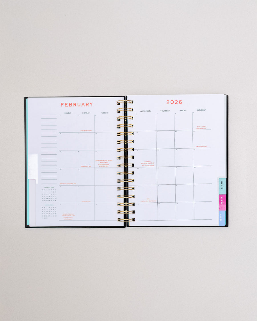 month of february pages