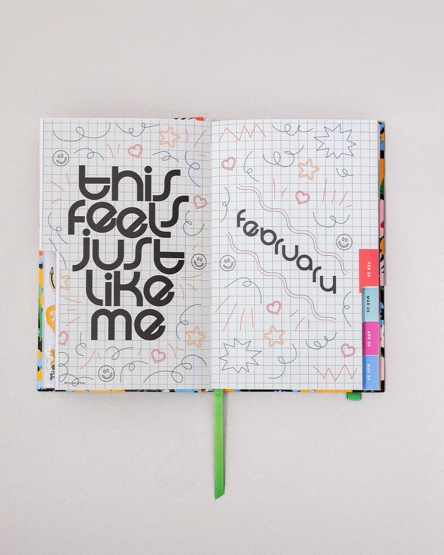 february 'this feels just like me' interior pages