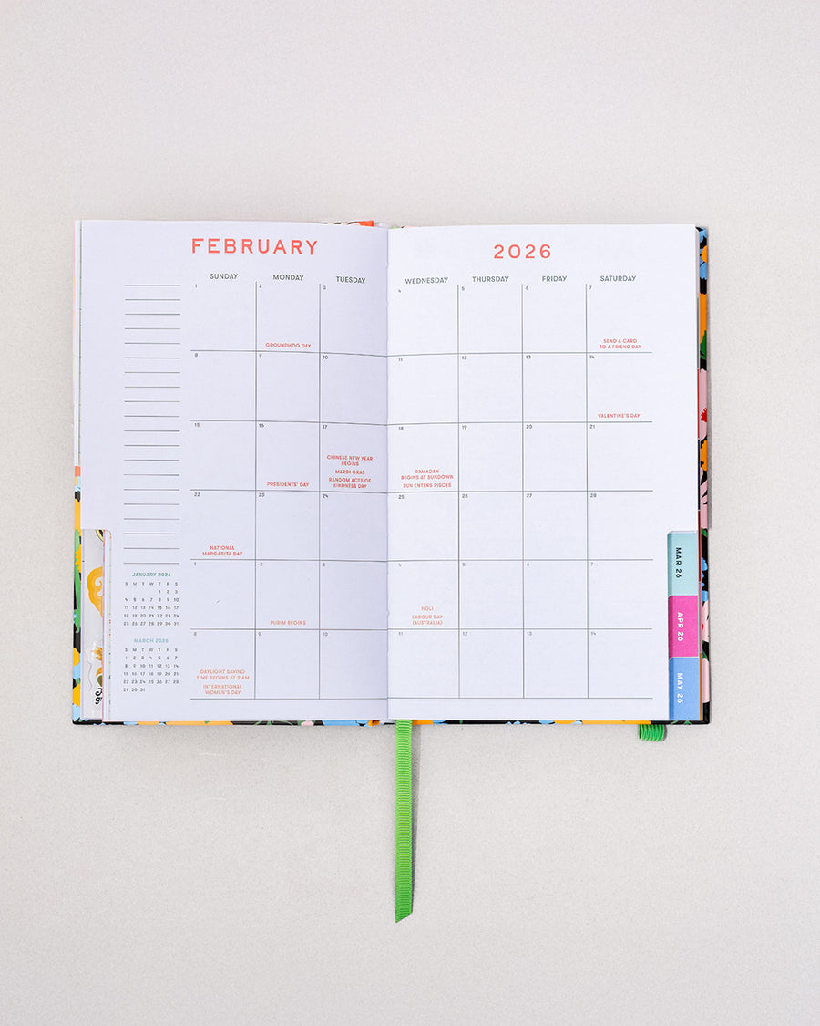 interior february month pages