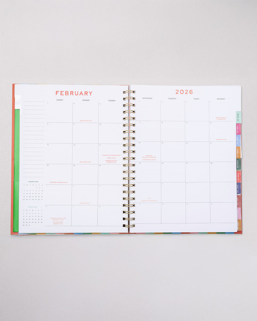 interior month pages