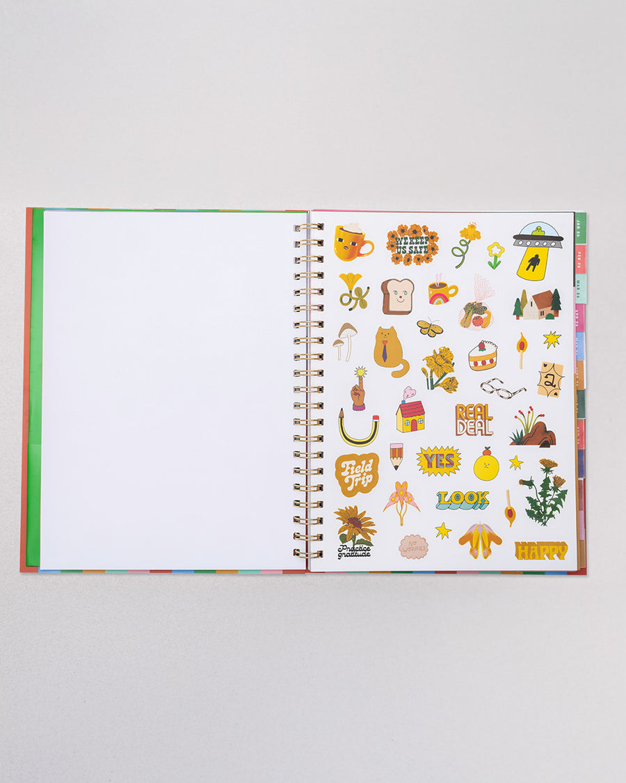 interior stickers of planner