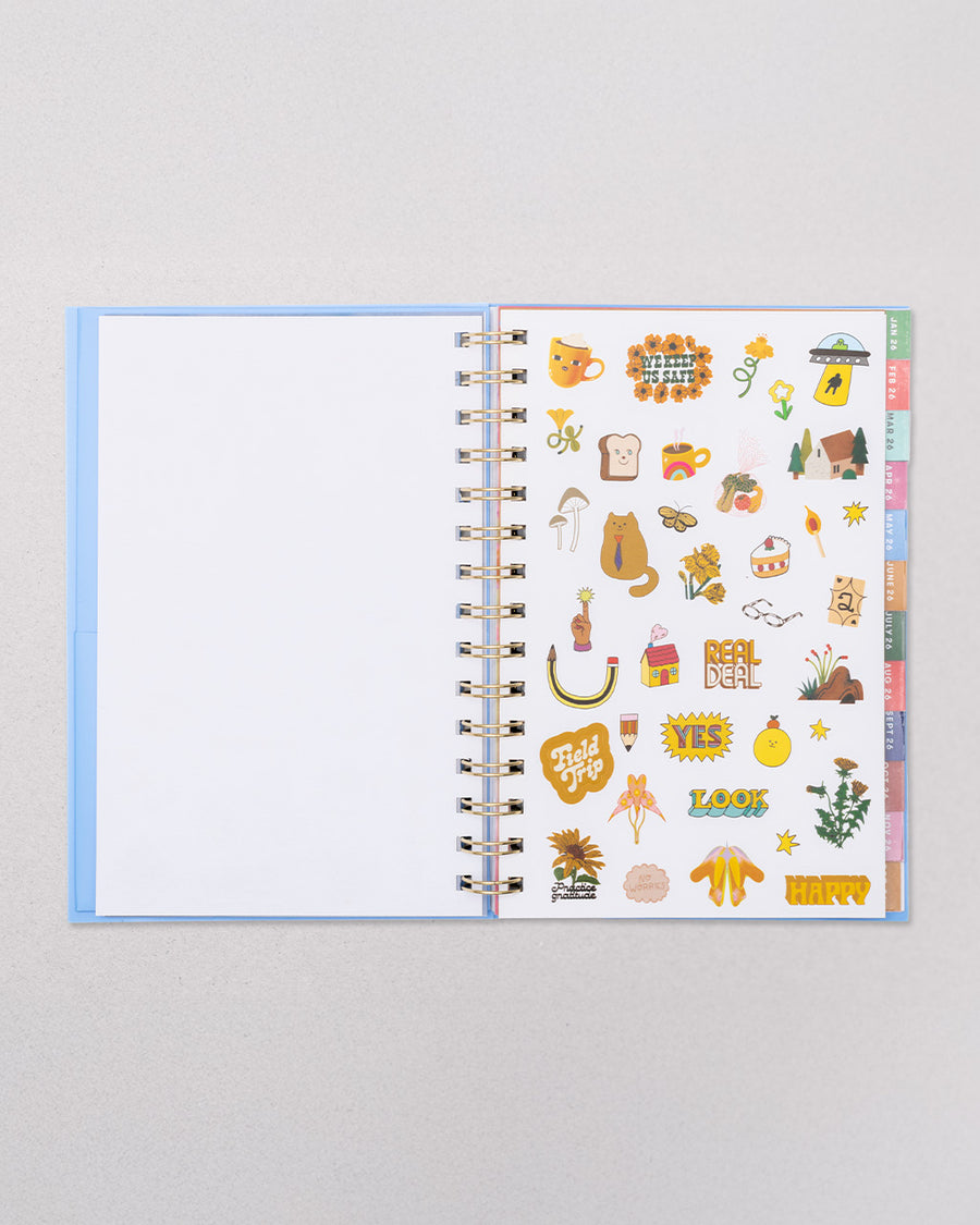 interior stickers of planner