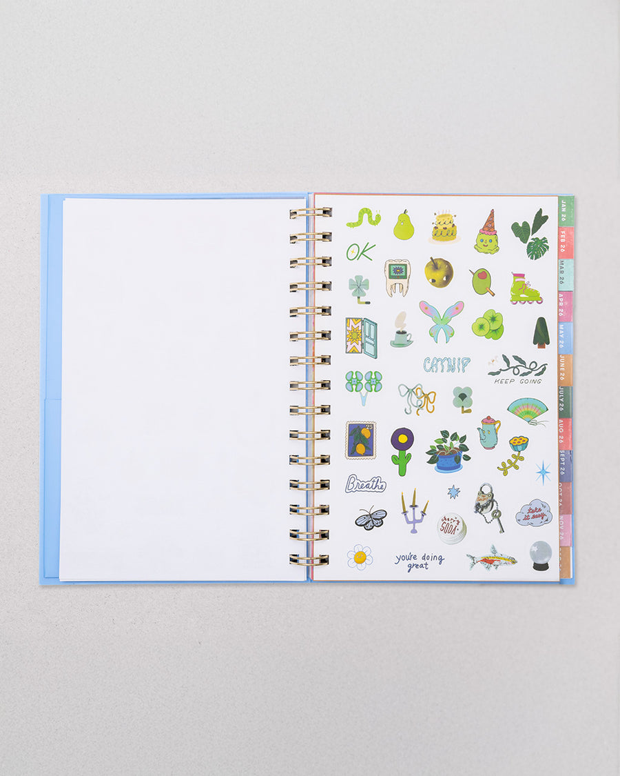 interior stickers of planner