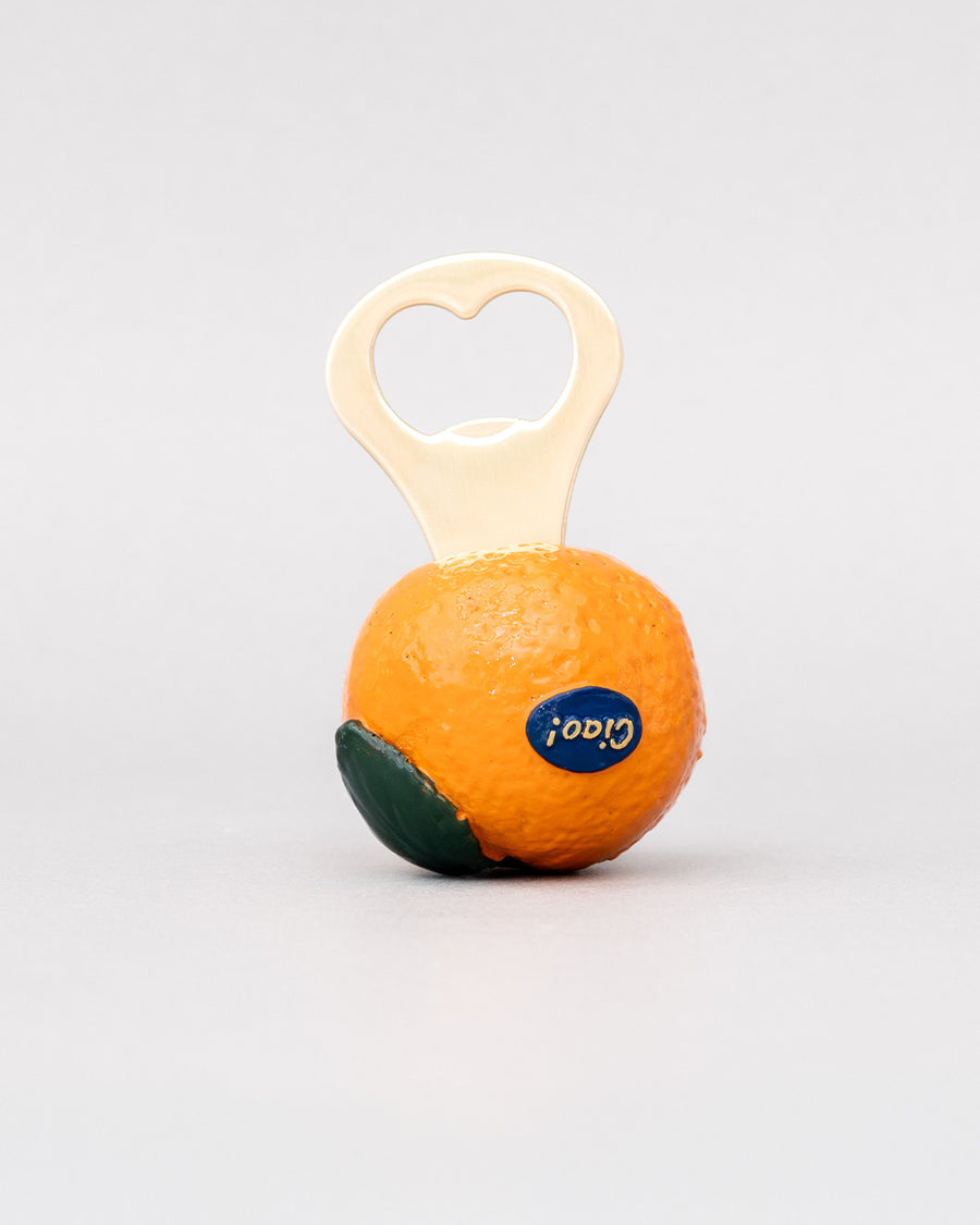 upside down realistic orange clementine bottom opener