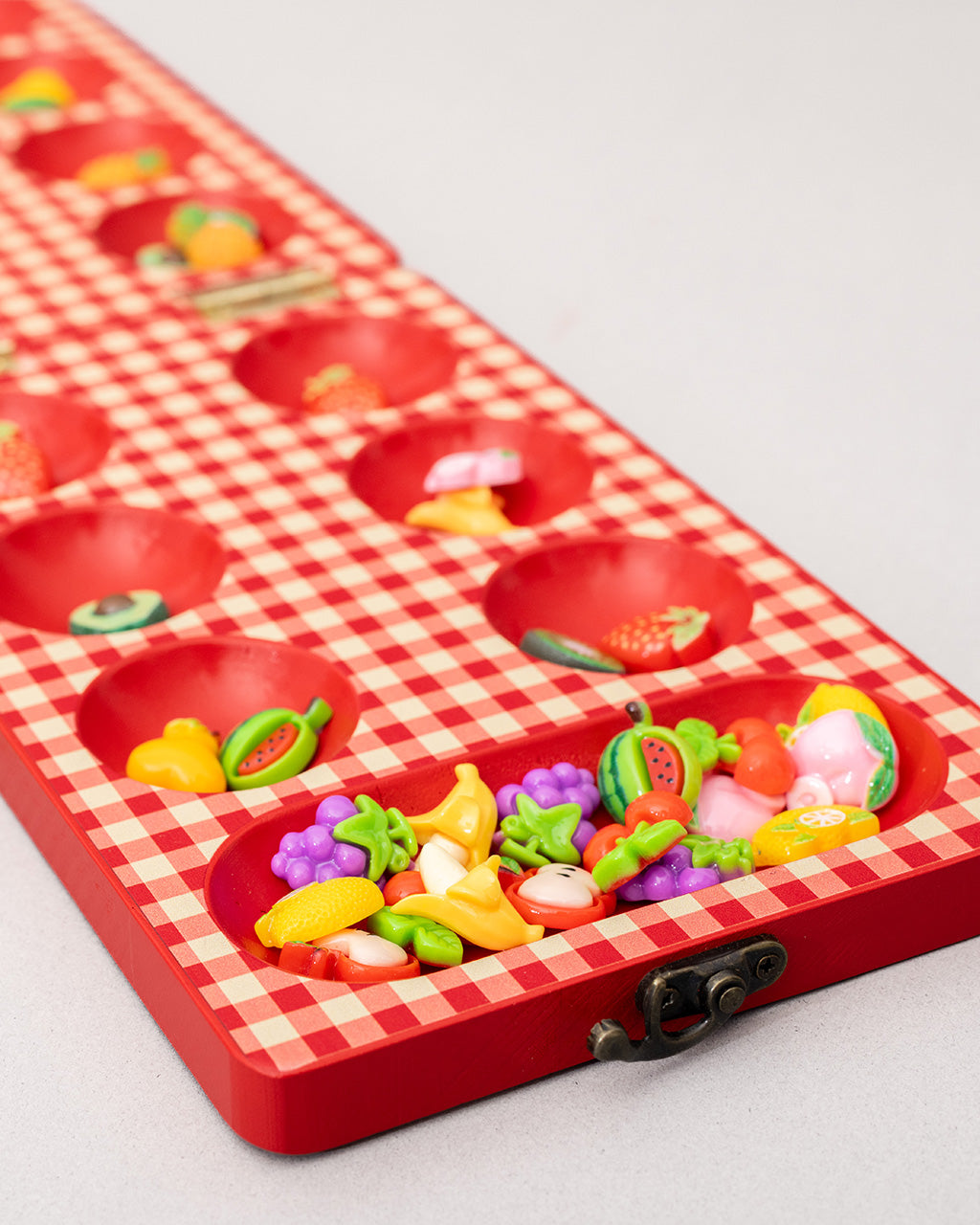 Wooden Mancala Board Game | Fruit-Shaped Pieces | ban.do