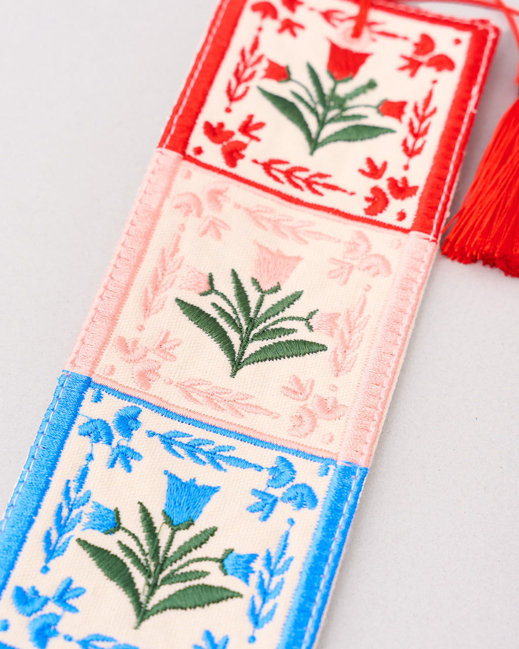 Embroidered Bookmark - Folk Floral – ban.do