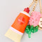 up close of button Fidget spinner, paint tube de-stress paint tube and beaded tulip keychain