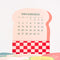 december on a piece of bread