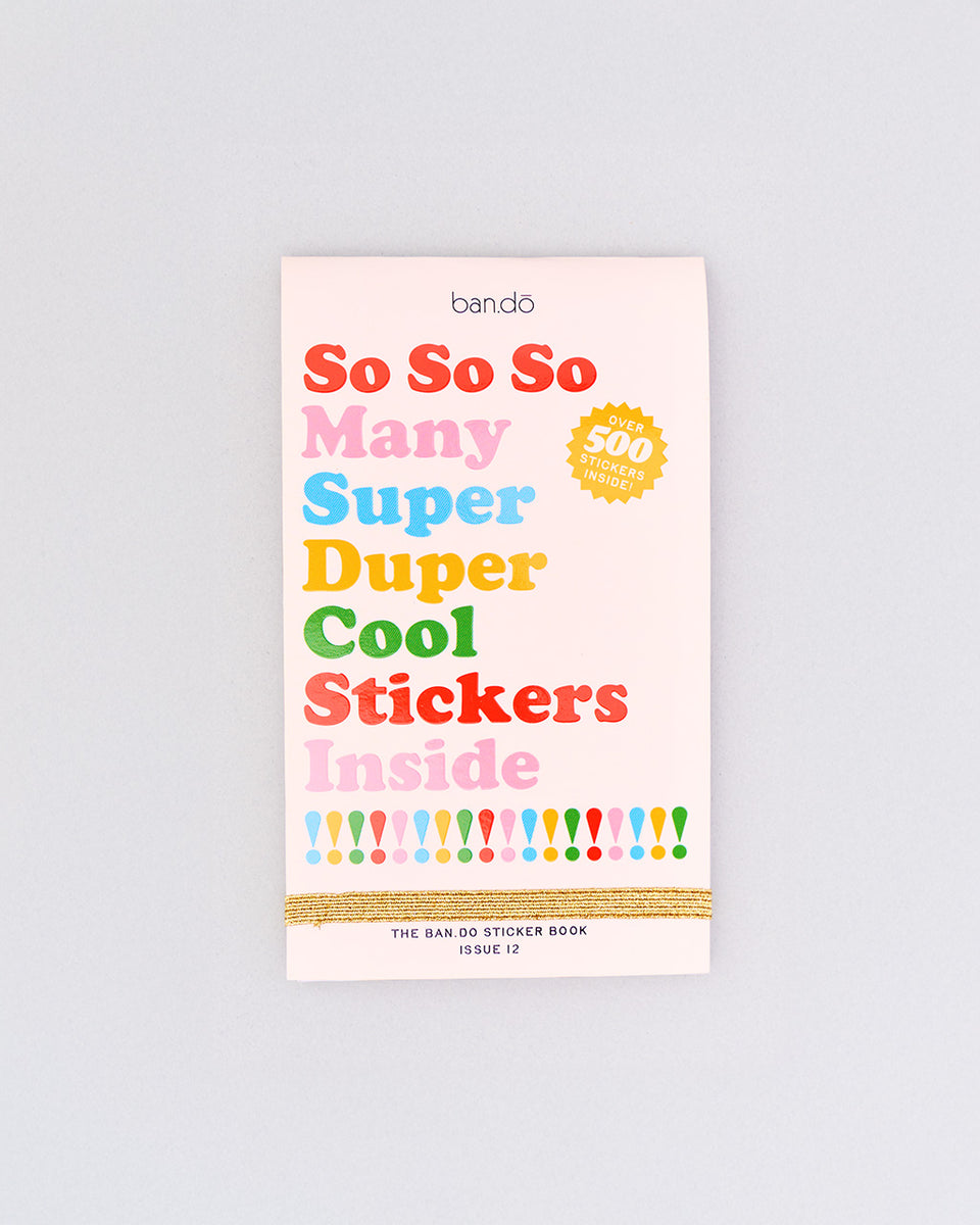 Sticker Book - Issue Twelve – ban.do