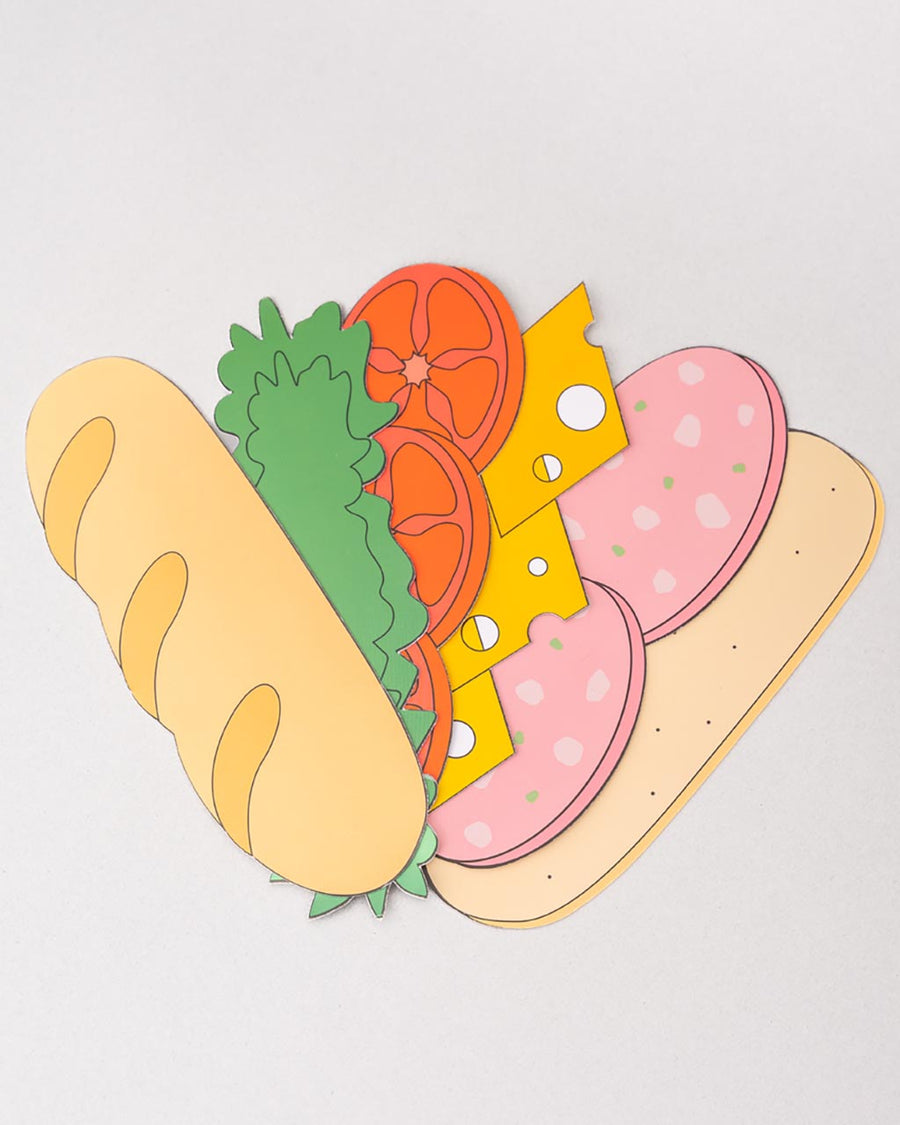 Sandwich Bookmark Set | Paper Bookmarks | ban.do
