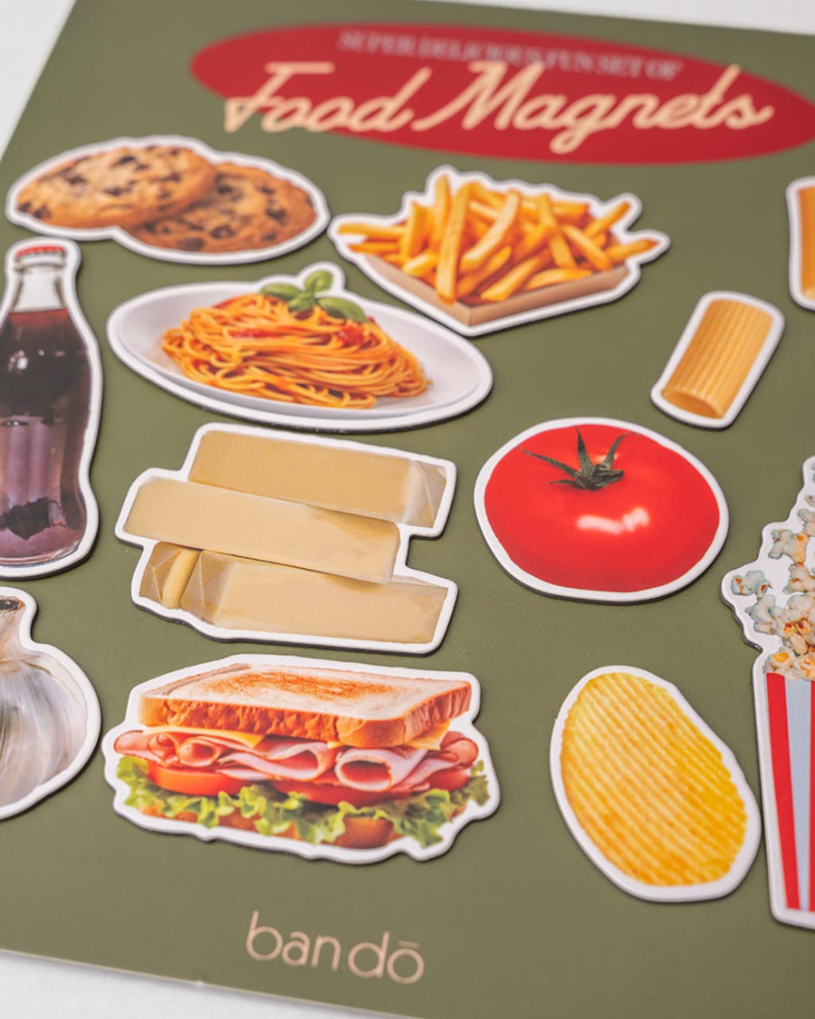 Food Magnet Set for Fridge | Cute Kitchen Magnets | ban.do
