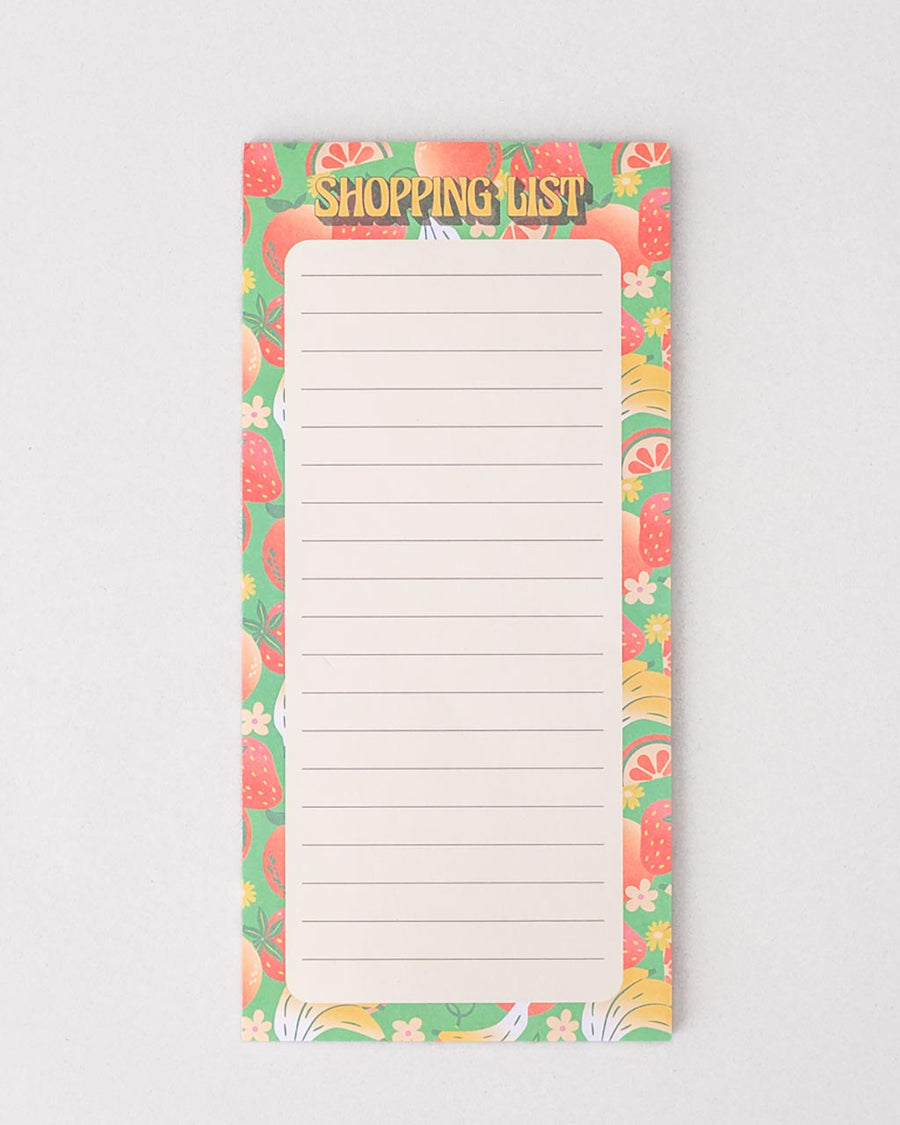 Magnetic Shopping List - Fruit