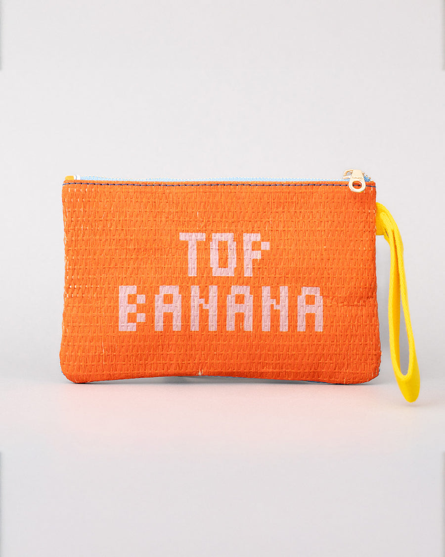 Rattan Pouch - Fruit Tiles