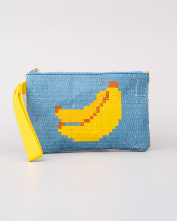 Rattan Pouch - Fruit Tiles
