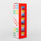 packaged colorful folk floral stacking tumbler game