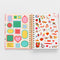 sticker sheet and 'museum of you' pages