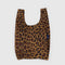 dark brown leopard baby baggu