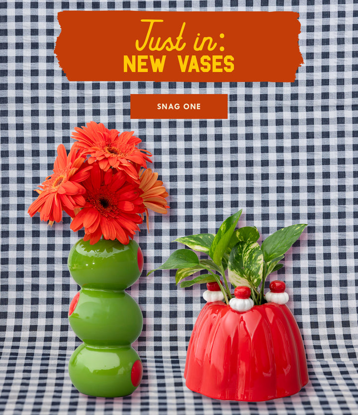 Just in: NEW VASES. SNAG ONE