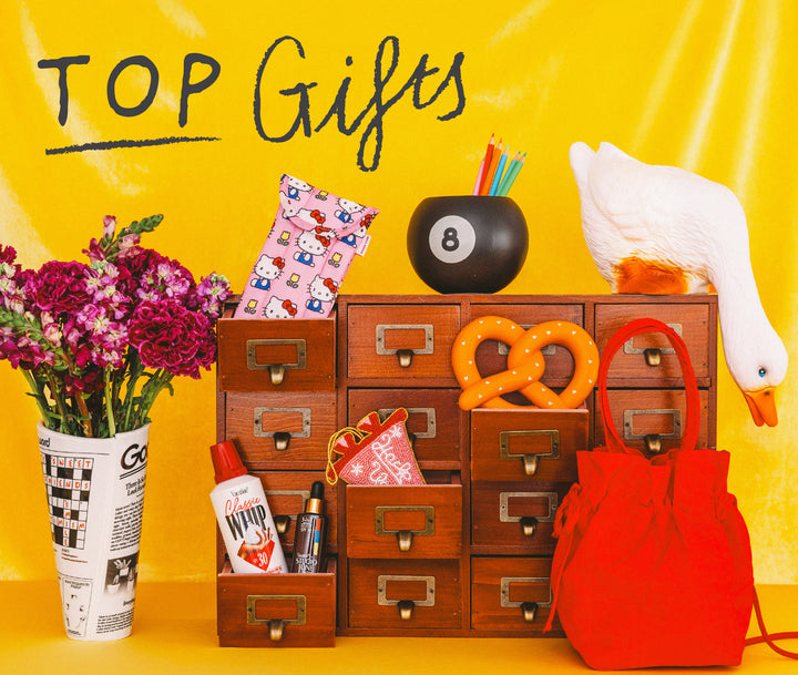 Top holiday gifts from ban.do featuring colorful, best-selling favorites