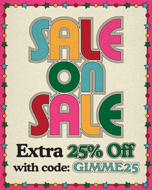 sale on sale. extra 25% off with code: GIMME25