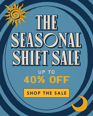 the seasonal shift sale up up 40% off cute stuff for now and whats next. SHOP THE SALE