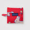 packaged red baby baggu with all over bunny print