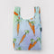 rainbow gradient baby baggu with all over carrot print
