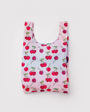 rainbow gradient baby baggu with all over cherry print
