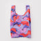 multicolor baby baggu with purple dolphin print