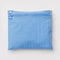 interior pouch of sky blue cloud carry on bag