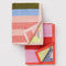 set of two multi-stripe hand towels