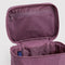 opened wild plum large cosmetic bag