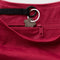key leash of cherry red medium crescent bag