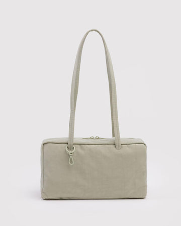 celadon (sage) nylon bowler bag