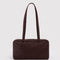 coffee nylon bowler bag