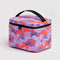purple, pink and orange lunch bag with purple dolphin print