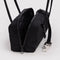 interior of small black bowler bag