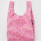 pink standard baggu with melting gold star print