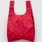 red polka dot standard baggu