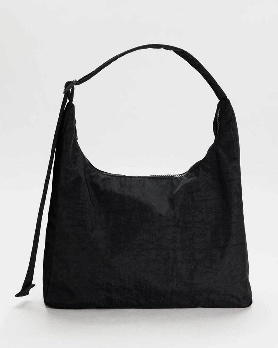 Nylon Shoulder Bag - Black – ban.do