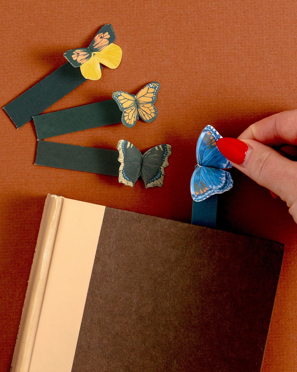 Butterfly Pop-up Bookmarks - Set of 4 – ban.do