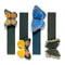 four colorful butterfly 3D popup bookmarks