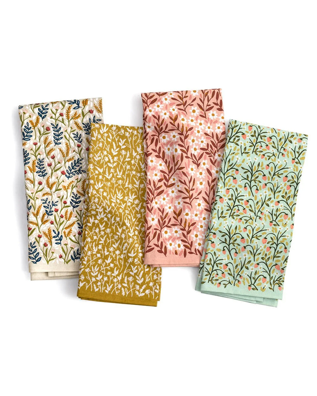 Tiny Floral Kitchen Towel Set