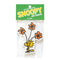 woodstock holding orange flower air freshener