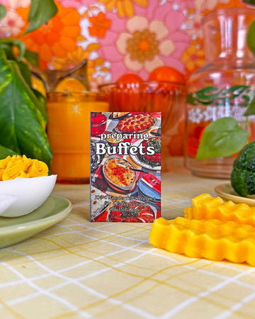 preparing buffet cookbook matchbook